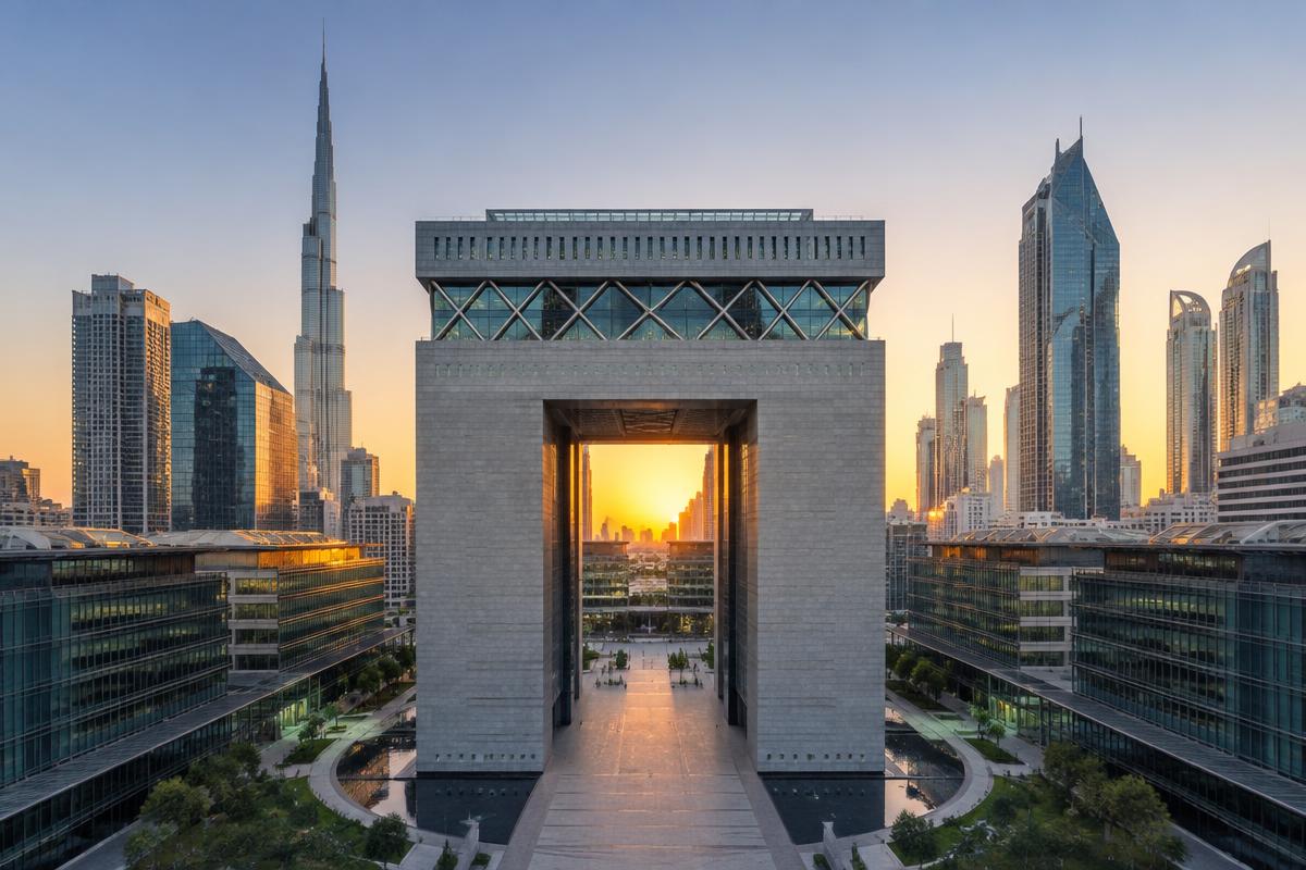 Dubai International Financial Centre DIFC Gate wealth and tax advisory headquarters